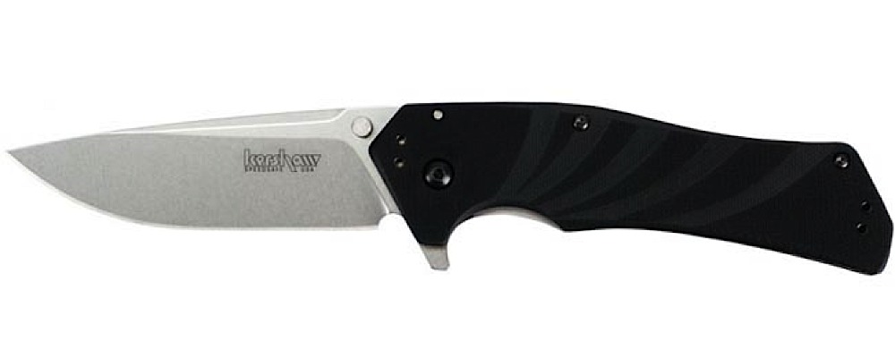 Kershaw Folder Sandvik 14C28N Stainless Blade G-10