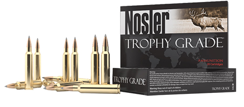 Nosler Trophy Grade Long-Range, 300 Win Mag, 190 grain, Nosler Spitzer AccuBond-Long Range, 20 Per Box