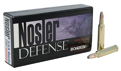 Nosler Defense Rifle .223 REM/5.56 NATO Bonded So