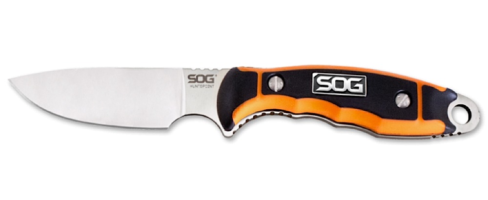 S.O.G Huntspoint Skinning Drop Point Blade Orange Nyl