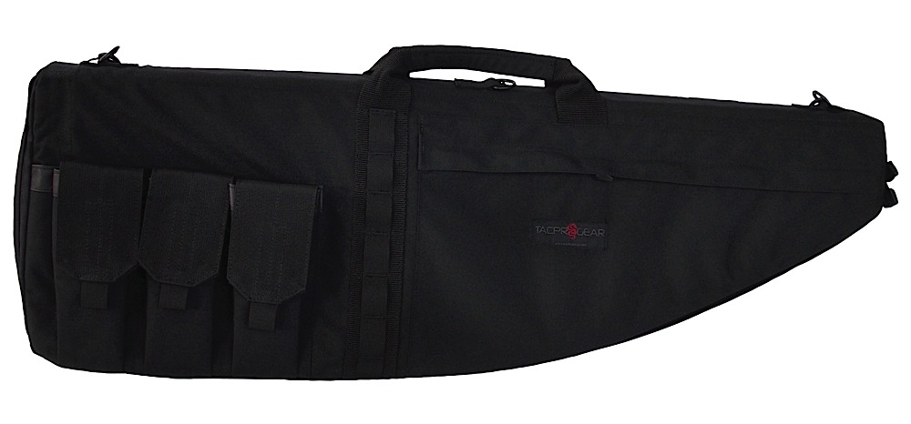 TACPROGEAR Assault Rifle Case Black 34x12.5x3