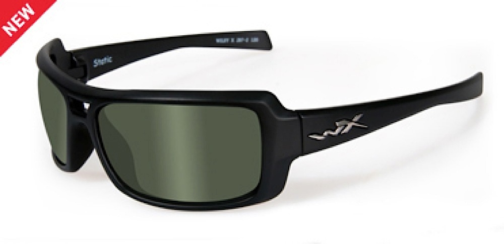 Wiley X Eyewear Static Safety Glasses Matte Blk Plrz