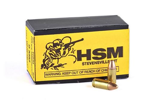 HSM 9MM 115 PLATED 50/20