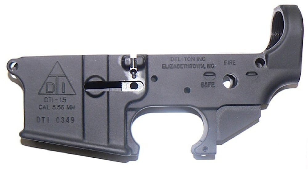 Del-Ton AR-15 Stripped 223 Remington/5.56 NATO Lower Receiver