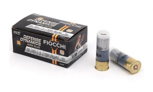 FIOCCHI EXACTA AERO SLUG LOW RECOIL 12GA 2.75 1OZ 10/BX