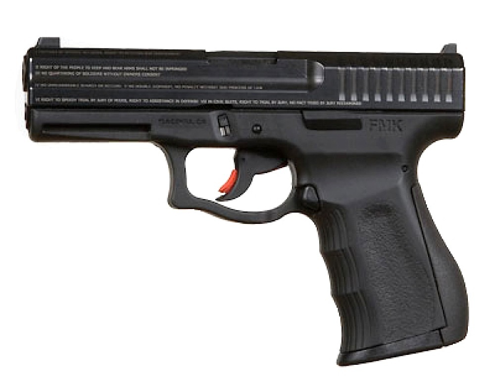 FMK Firearms 9C1 Gen 2 Engraved 9mm 4 14+1 Black Synthetic G