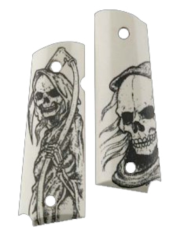 Hogue GOVT IVORY POLY GRIM REAPER