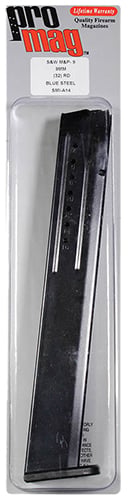 ProMag SMI-A14 S&W M&P9 Magazine 32RD 9mm Blued Steel
