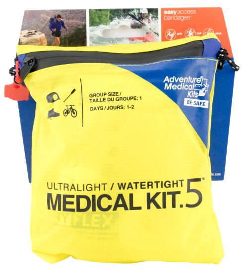 Adventure Medical Kits Ultralight / Watertight #5 Medical Kit First Aid Watertight Yellow Nylon