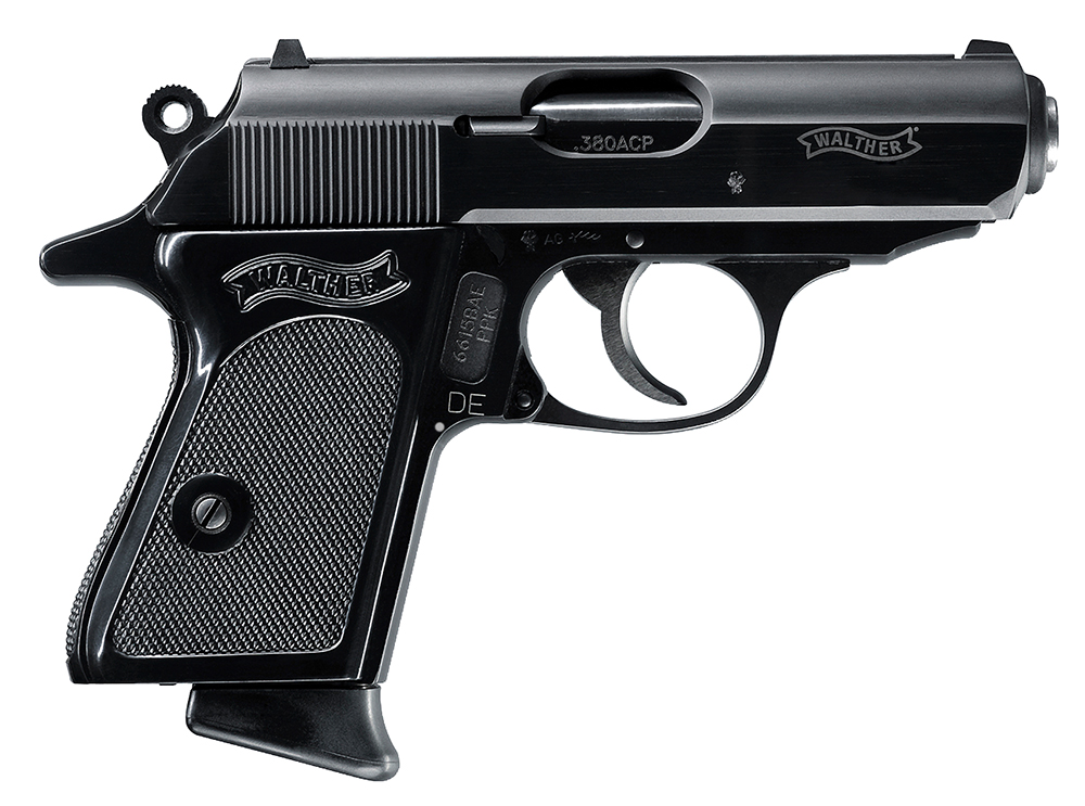 Walther Arms PPK Blued 380ACP 6+1 3.3 Black Syn Gri