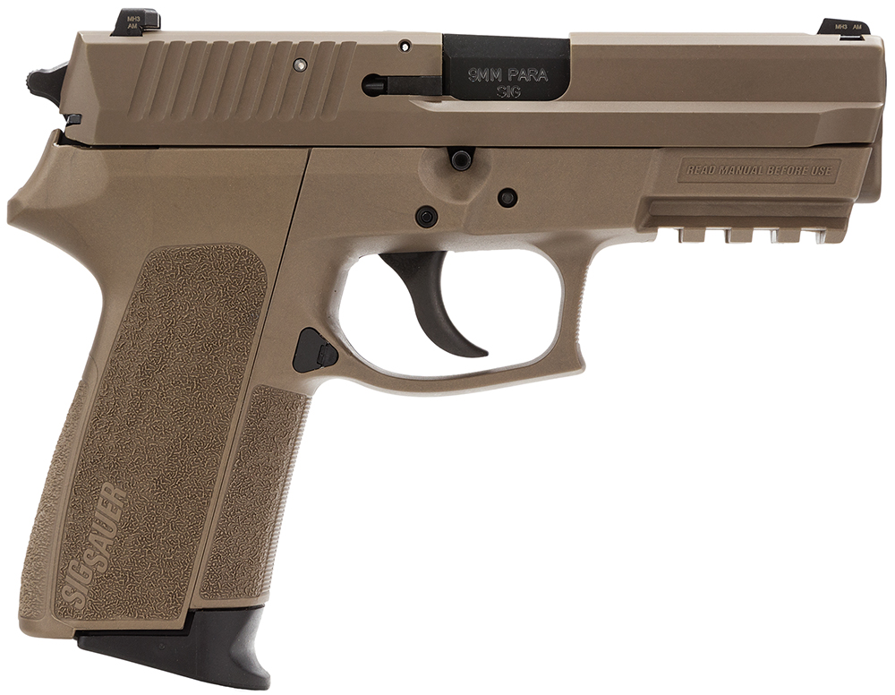 Sig Sauer SP2022 Flat Dark Earth 15+1 9mm 3.9