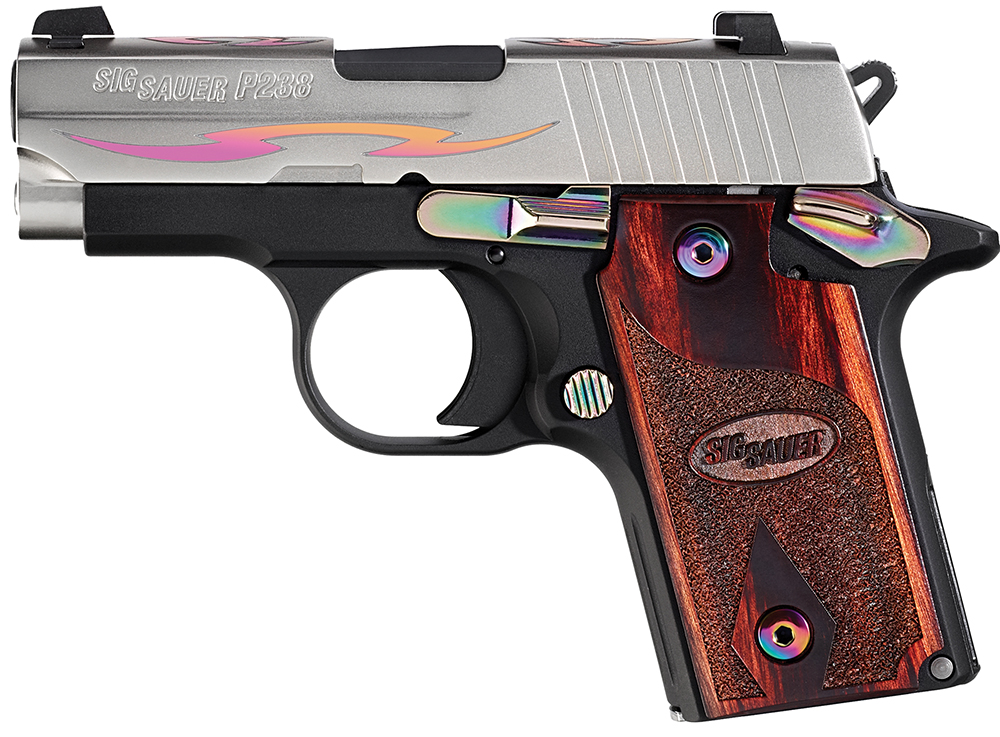 Sig SauerBALCRG P238 380ACP Rainbow Tribal Slide 2.7