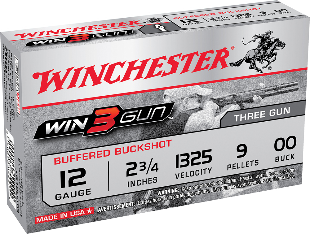 Winchester Ammo Win3Gun Competition Ready 12ga 2.75