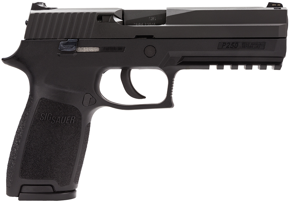 Sig Sauer P250 Bolivian 9mm CS 4.7 17+1 Poly Grip