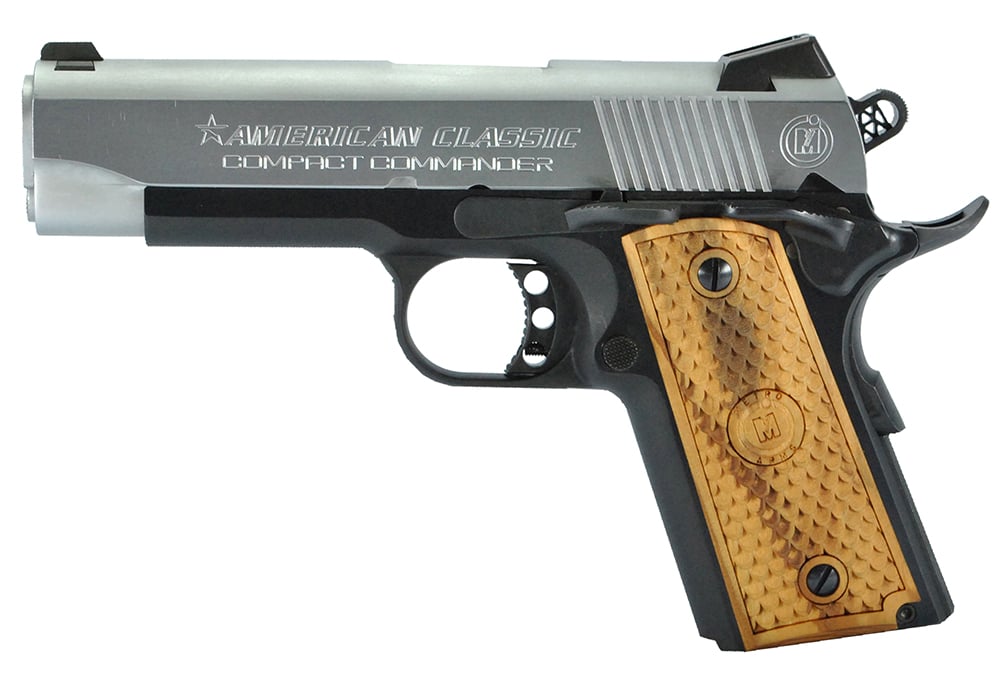 BERSA/TALON ARMAMENT LLC AMC 1911 Cmpt Commander .45 ACP 4.25 7+1 Hardwood Bl