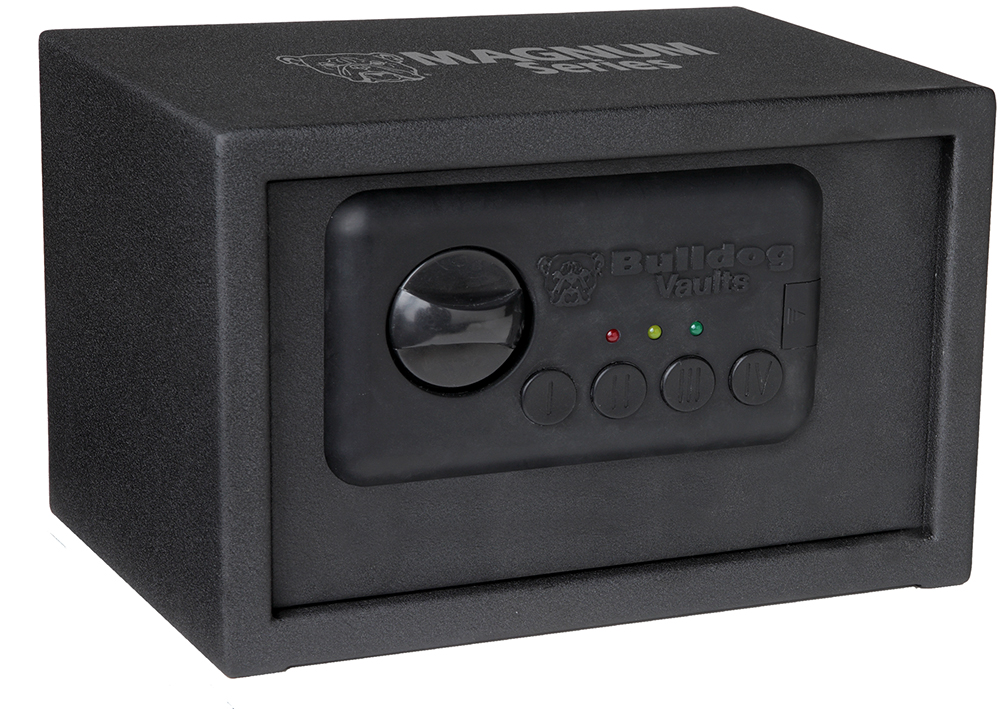 Bulldog Magnum Gun Safe 7.25 x11 x8 Black