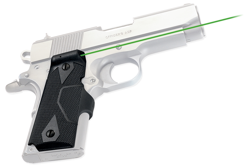 Crimson Trace Lasergrip for 1911 Compact 5mW Green Laser Sight