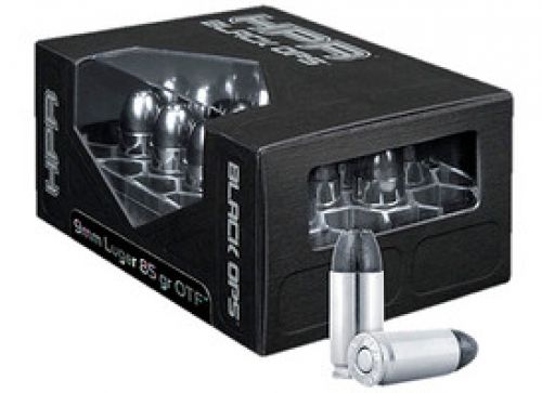 HPR Ammunition BlackOps 9mm Jacketed Hollow Point 85