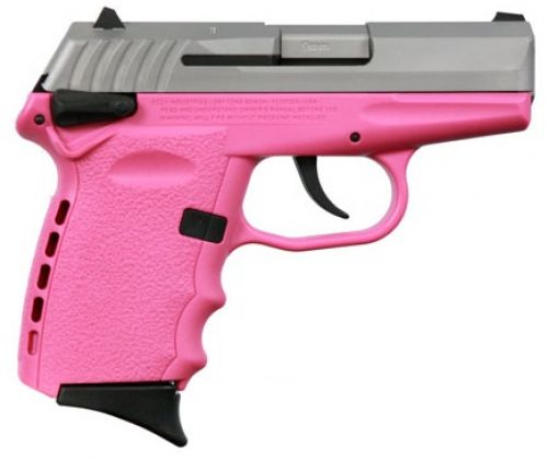 SCCY CPX-1 PinkStainless 9mm Pistol CPX1TTPK | 10+1 Rounds, 3.1