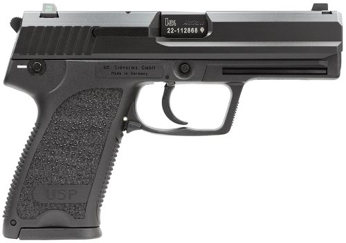 Heckler & Koch H&K USP V1 40 S&W 4.25 13+1 (3) Black Blued Steel Slide Black Polymer Grip Night Sights