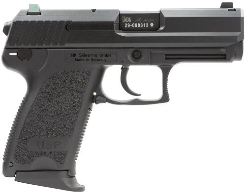 Heckler & Koch H&K USP V7 LEM  45 ACP 4.41 12+1 (3) Black Blued Steel Slide Black Polymer Grip NMS