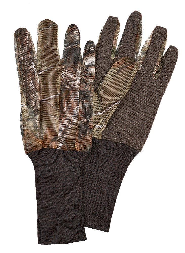 Hunters Specialties Gloves Realtree Xtra Dot Grip Palm Net O