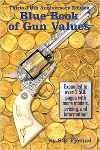 Blue Bookth Anniversary Edition of Book of Gun Values