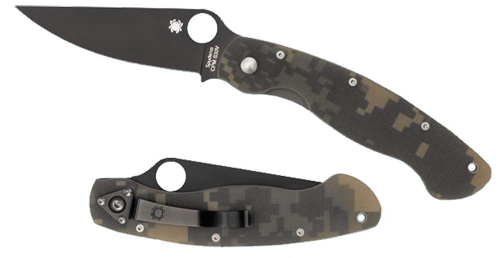 Spyderco C36 Folder 4 CPM-S30V Clip Point G10 Ca