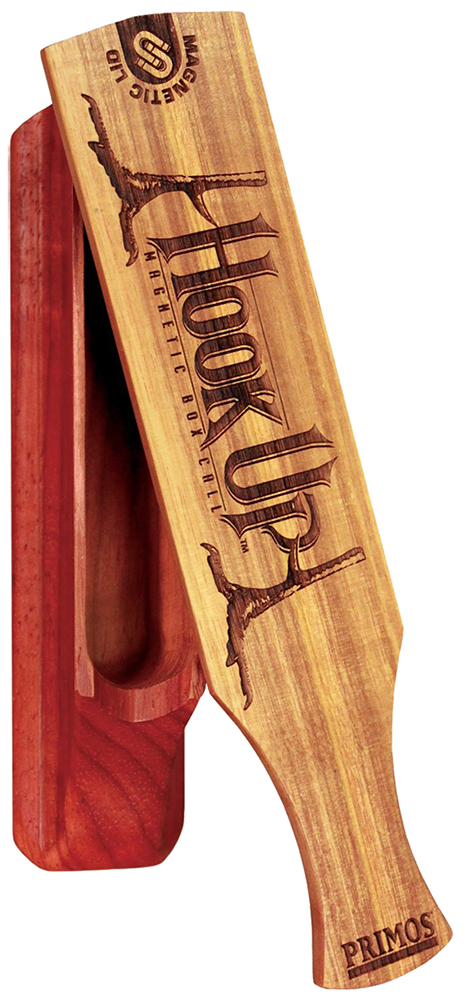 Primos Hook Up Turkey Magnetic Box Call with Gobble Band