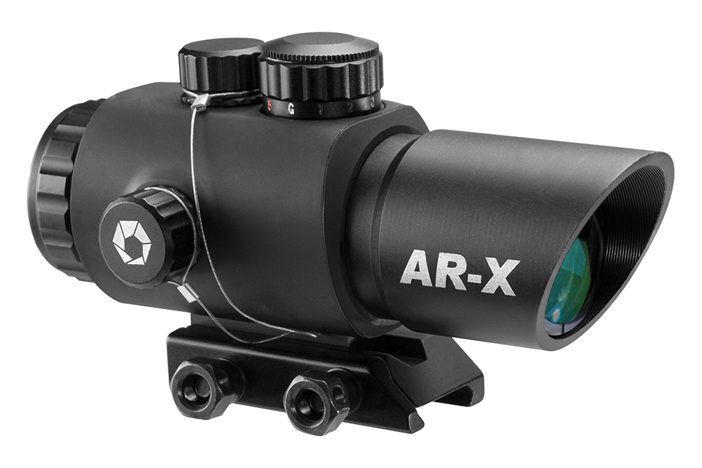 Barska AR-X 3x30mm Obj Illum Mil-Dot IR Reticle 70mm