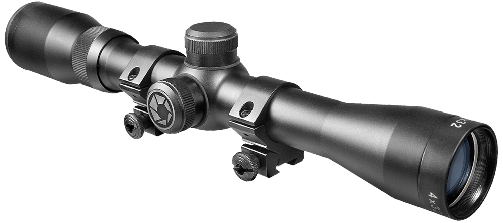 Barska Plinker-22 4X22mm Obj w/ 3/8 Dovetail Rings