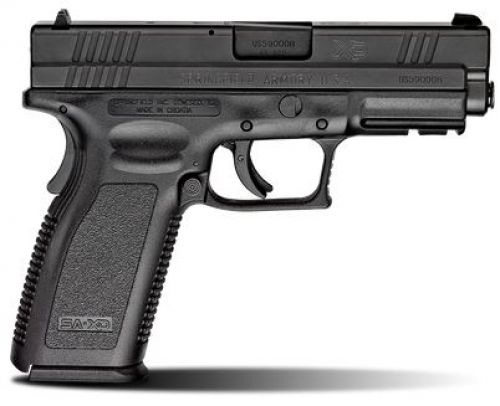 Springfield Armory XD 45 ACP Double 4 13+1 Black Polymer Grip/Frame Black Melonite Slide