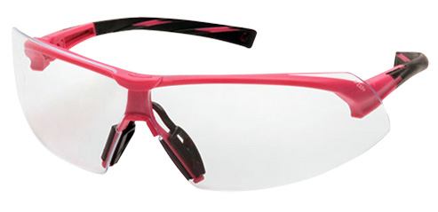 Pyramex Onix Shooting/Sporting Glasses Suspended Lens Pink/Clear