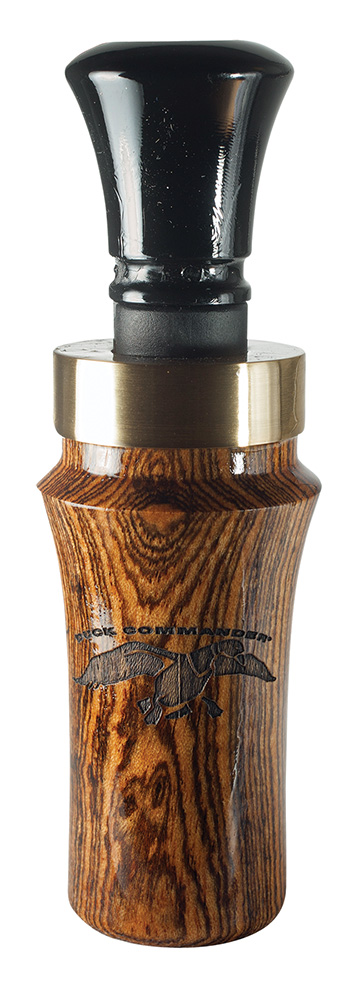 Duck Commander 1972 Bocote Wood Duck Call Double Reed Wood Brown