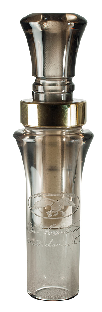 Duck Commander Commander N Chief Duck Call Double Reed Acrylic Brown