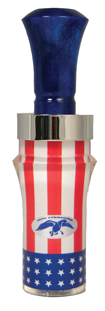 Duck Commander Homeland Security Duck Call Dbl Reed Acrylic American Flag