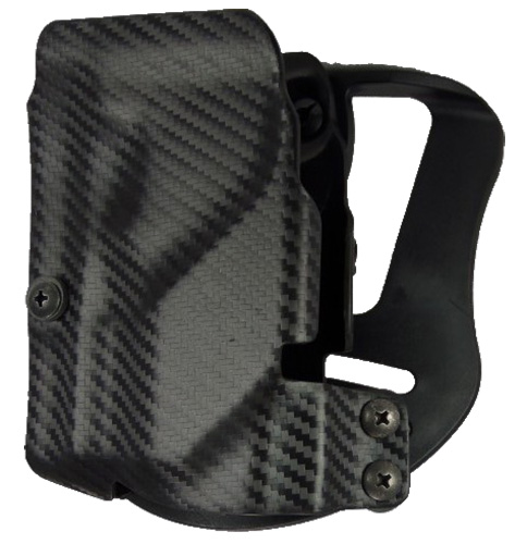 UM TACTICAL Universal Holster Paddle Right Hand Attach Carbon Fiber Blac