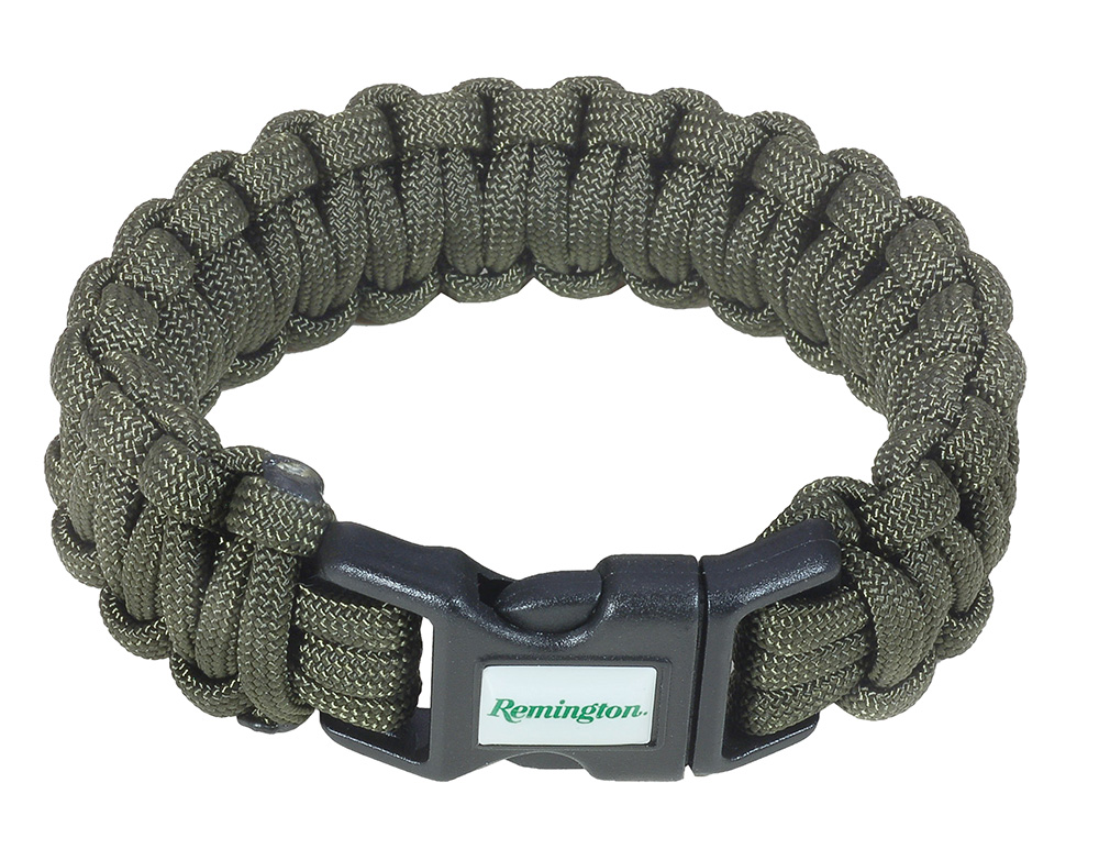 Remington Accessories Paracord Survival Bracelet 9 OD Green