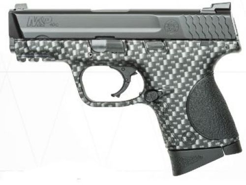 Smith & Wesson 10124 M&P 40c Double 40 Smith & Wesson 3.5 10+1 Black Poly Grip Carbon Fiber Finish