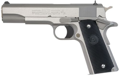 Colt Mfg O1092 1991 Goverment 9mm SAO 9mm 5 9+1 Blk Rubber Grip SS