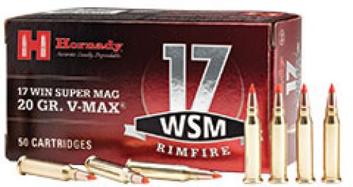 Hornady Varmint Express .17 WSM  (WSM) 20 GR V-Max 50