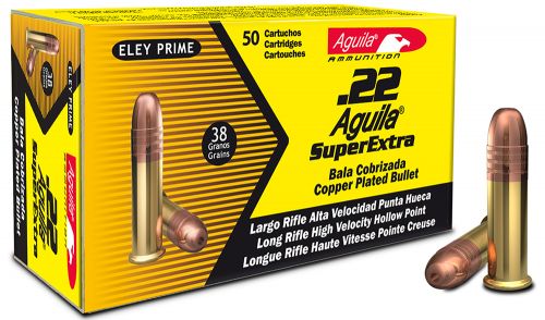 Aguila1B22233522LR38GRHighVelocityHollowPoint5000Cs