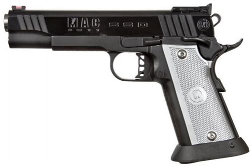 MAC MAC 3011 SSD SAO 40 S&W 5 15+1 Aluminum Grip Blued