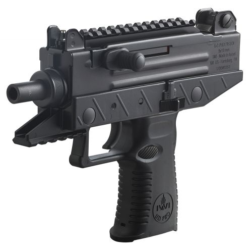 IWI US, Inc. US Uzi Pro 9mm Pistol Semi-Automatic 9mm 4.5 20+1/25+1 Black Hard Co