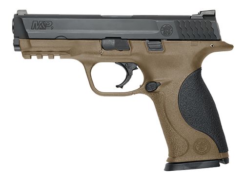 Smith & Wesson M&P 9 Double 9mm Luger 4.25 17+1 Black Interchangeable Ba