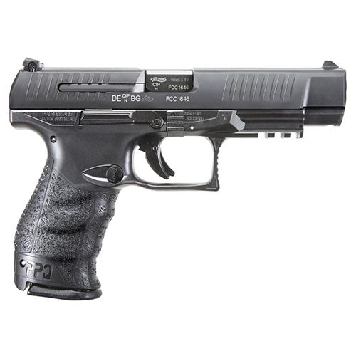 Walther Arms PPQ M2 Double 9mm 5 10+1 Black Poly Grip/Frame Black