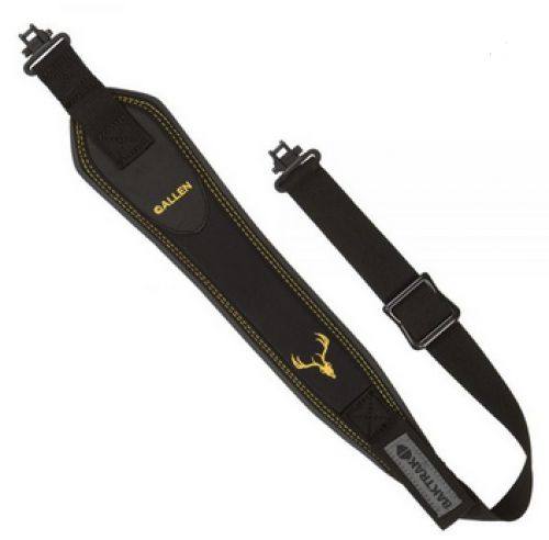 Allen 8343 BakTrak Del Norte Sling 1.25 W x 22.80 L Adjustable Black Neoprene for Rifle