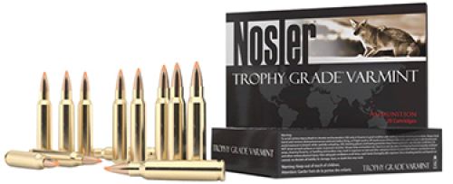 Nosler Trophy Grade .223 REM/5.56 NATO  55 GR E-Tip 20 Bx/ 10 Cs