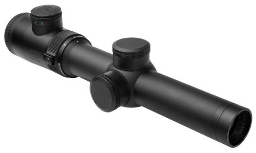 NCStar Safari 1-4x 24mm Obj 30mm Tube Dia Black Matte Dot Plex