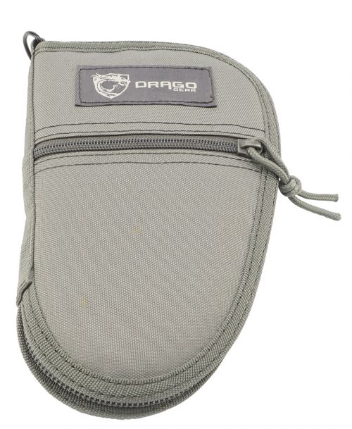 Drago Gear Pistol Case SEAL Gray 8.5 Pistol Rug 600D Polyester